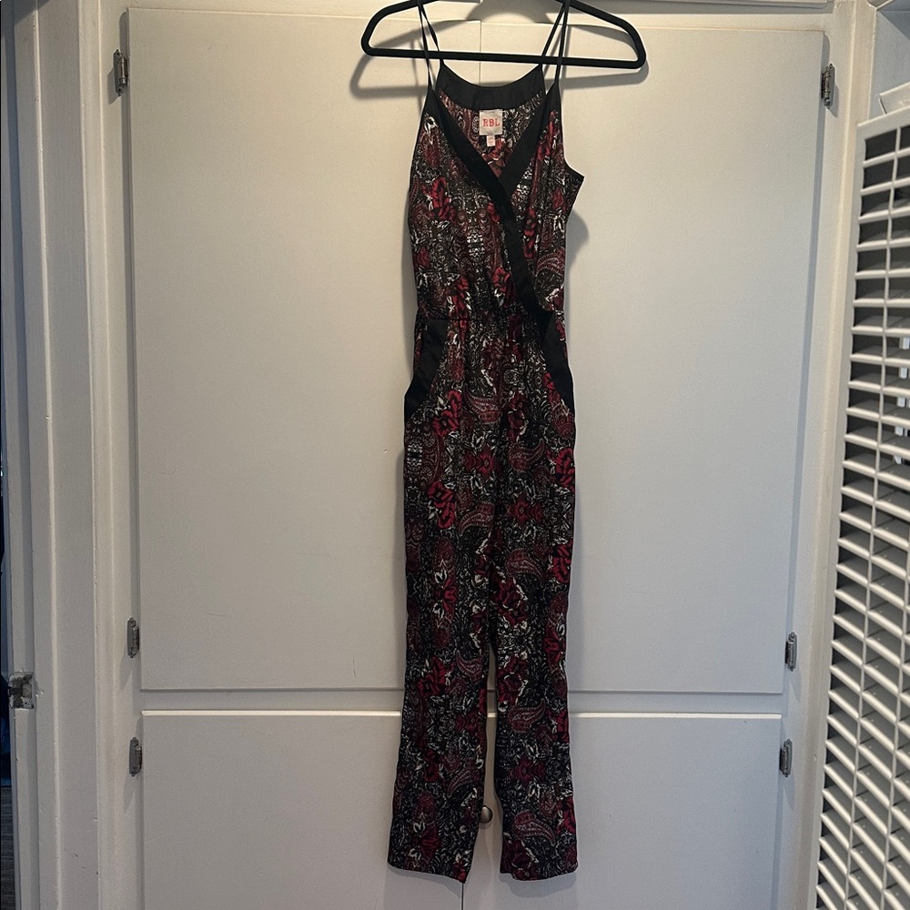 Floral Print Jumpsuit
